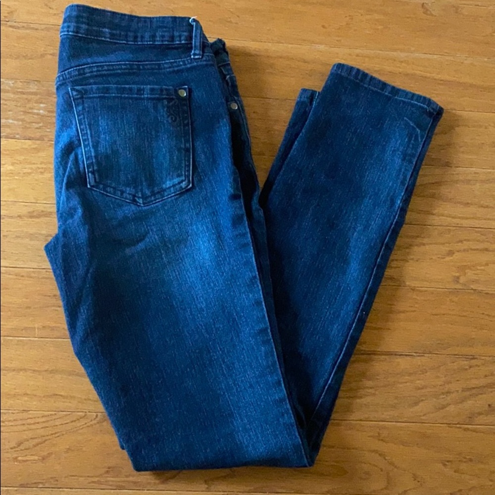 Jessica Simpson Forever Skinny dark jeans